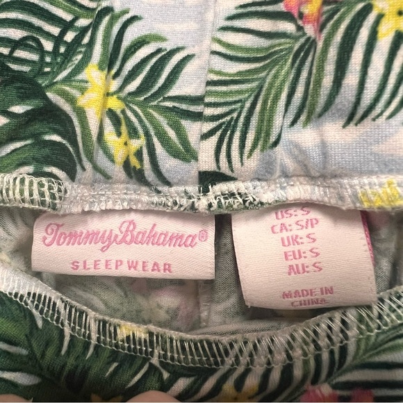 Tommy Bahama Sleepwear Womens Pajama Floral Jogger Pants Size Small - Picture 4 of 10